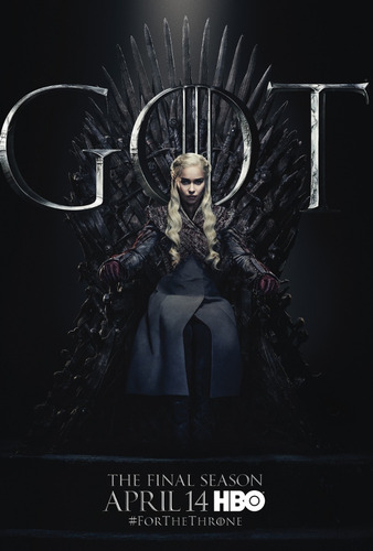 Poster De Lona Vinilica - Game Of Thrones Season 8