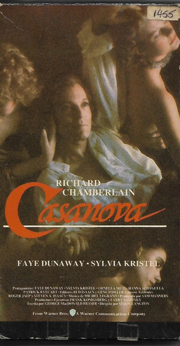 Casanova Vhs Richard Chamberlain Sylvia Kristel Ornella Mutt