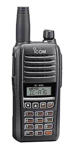 Icom Ic-a16b (bluetooth) Air Band Vhf Portátil Transceptor D