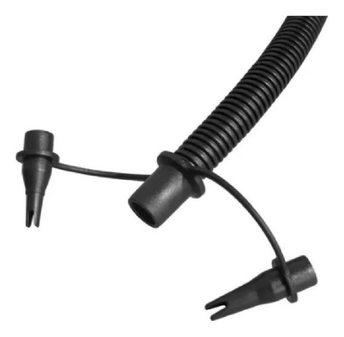 Inflador manual portátil Bestway 62002 color negro 10psi
