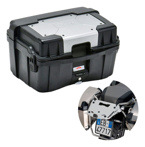 Baul Trasero 46 Ltrs Con Soporte P/ Bmw R 1250 Gs Adventure