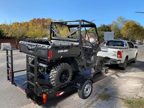 Trailer Para Utv Cuatri. Polaris Yamaha Can Am Homologado