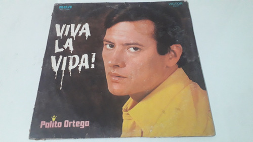 Vinilo Palito Ortega Viva La Vida 