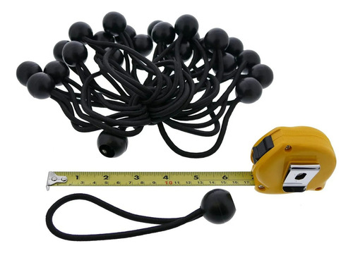 Kit 16 Elásticos Multiuso Camping Viagem Cama Elastica 1,40m