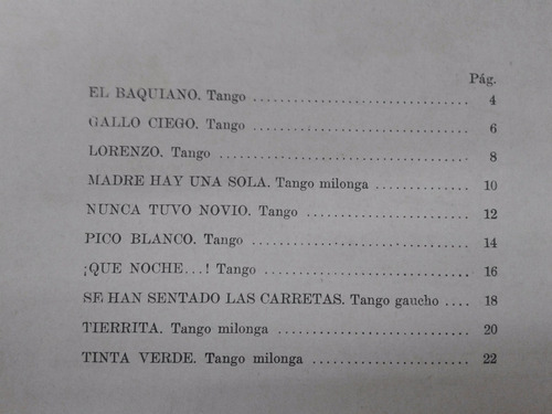 Imagen 2 de 3 de 10 Tangos Famosos * Para Piano * Agustin Bardi *
