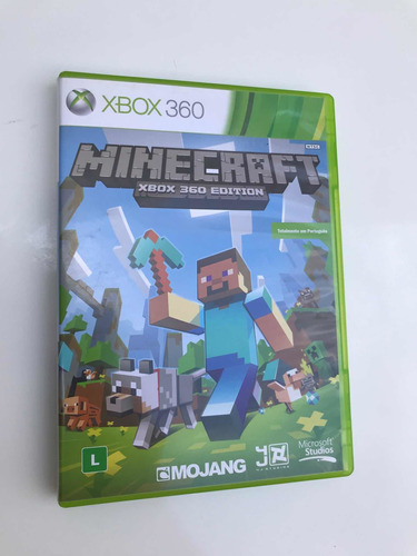 Jogo Xbox 360 Minecraft Original Mídia Física