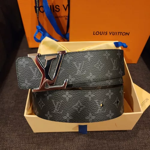 Cinturón Louis Vuitton Monogram Reversible Space Grey