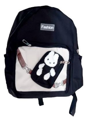 Mochila Kawaii Estilo Corena Con Peluche