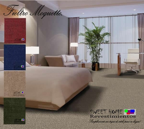 Imagen 3 de 10 de Piso Fieltro, Símil Moquette - Moquete No Se Frizza.