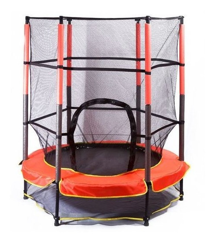 Cama Elástica Redonda Trampolín Con Malla 1,40 Ltf Shop 