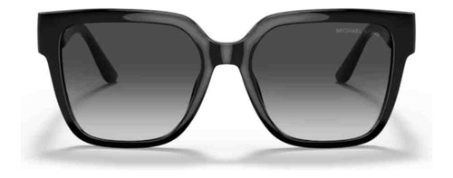 Gafas de sol Michael Kors Karlie Black 0mk2170u 30058g54, color de lente gris, diseño liso