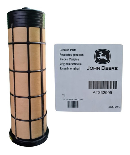 Filtro Aire John Deere Interno Cónico John Deere At332909