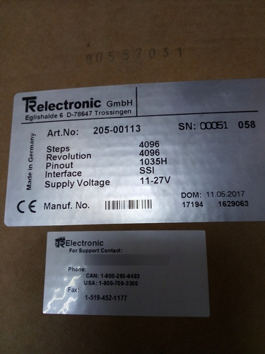 Encoder Tr Electronic 205-00113
