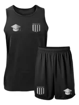 Comprar Conjunto Deportivo Musculosa Y Short Racing - Gris