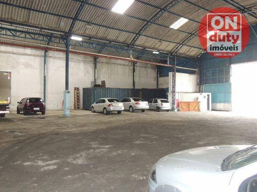 Imagem 22 de 27 de Galpão Para Alugar, 1000 M² Por R$ 18.000,00/mês - Vila Matias - Santos/sp - Ga0022