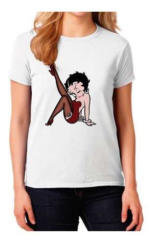 Polera Mujer Algodon Betty Boop2