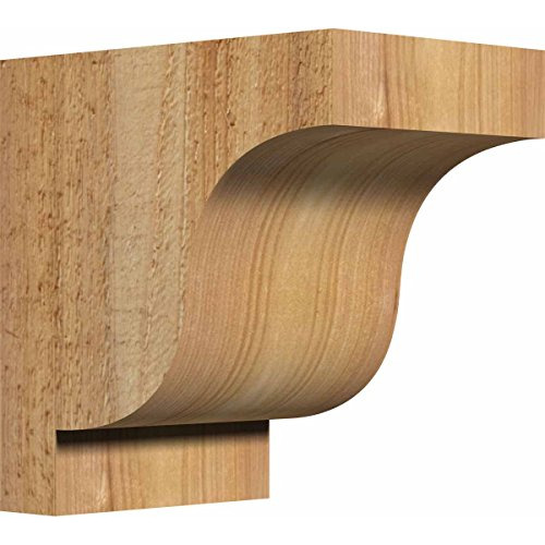 Corbel Aserrado Grueso Newport De 4  De Ancho X 6  De P...