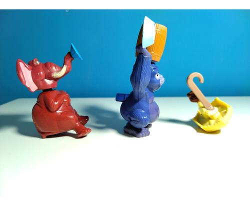 Mini Figuras Tarzan X 3 (jane, Tantor Y Terk) (Usado)