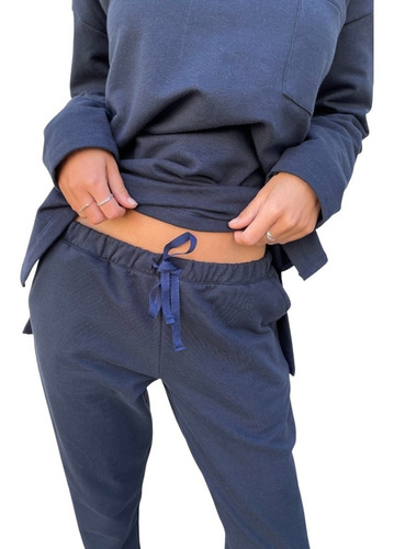 Imagen 5 de 8 de Pijama Alice Jelue Algodon Grueso Invierno Mujer 2 Piezas