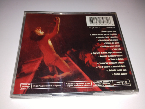 La Renga - Bailando En Una Pata (cd, Polygram 1995) Estándar