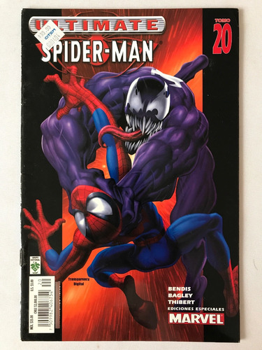 Ultimate Spiderman #20 Marvel Mexico Vid 2004 Ultimate Venom (Usado)