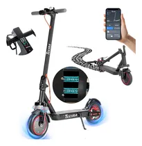 Comprar Scooter Eléctrico Plegable Teesra T1 Pro 36V Max de Hasta 500w Velocidad Máxima 32km\u002Fh Autonomía 23km Patin Eléctrico Con App Control Bluetooth Absorción De Amortiguación Teesra T1 Pro Patin Electrico