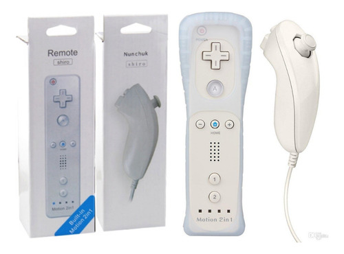 Control Para Wii Con Motion Plus Silicon Nunchuk Playstation