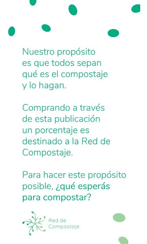 Imagen 3 de 3 de Compostera Doméstica Balcón/terraza (palermo/tigre)