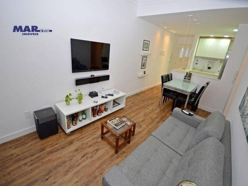 Imagem 1 de 15 de Apartamento Residencial À Venda, Barra Funda, Guarujá - . - Ap8887