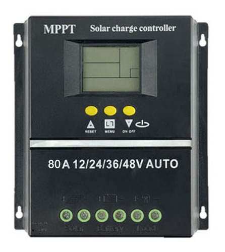 Controlador Solar Mppt De Voltaje Automático Lcd