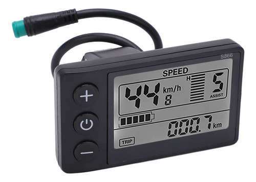 Bicicleta Eléctrica Pantalla Lcd S866 Medidor 24 V 36 V 48 V