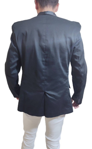 Imagen 3 de 4 de Saco Smoking Negro Premiun!!!