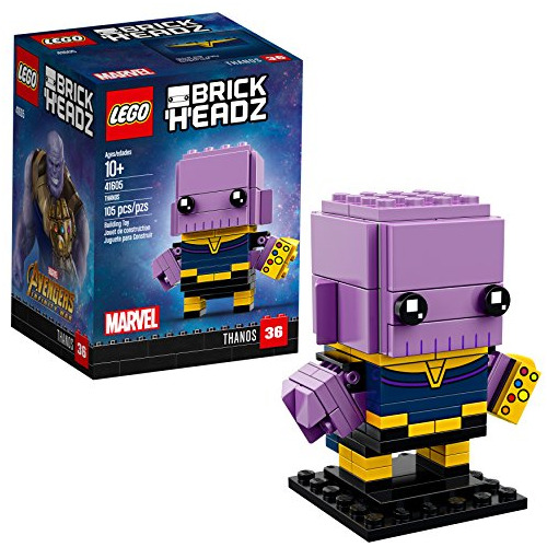 Kit De Construcción Lego Brickheadz Thanos 41605 (105 Piezas