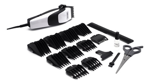 Imagen 2 de 9 de Maquina Corta Pelo Y Barba Wahl Kit Profesional Quick Cut 16 Piezas C/ Clipper Regulable De Corte - Garantia Oficial