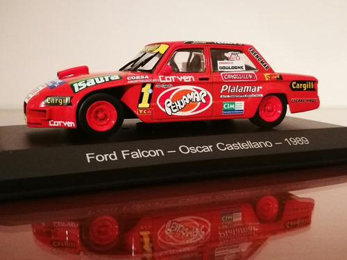 Oscar Castellano,ford Falcón,1989,escala 1:43