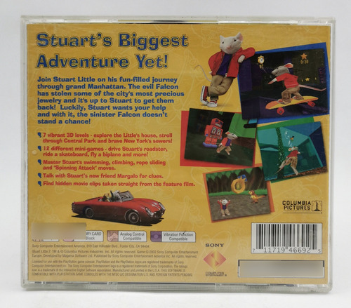 Stuart Little 2 Ps1 1ra Edición * R G Gallery (Usado)
