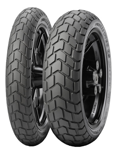 Par Pneu 120/70-17 58w E 180/55-17 73w Mt60rs Pirelli