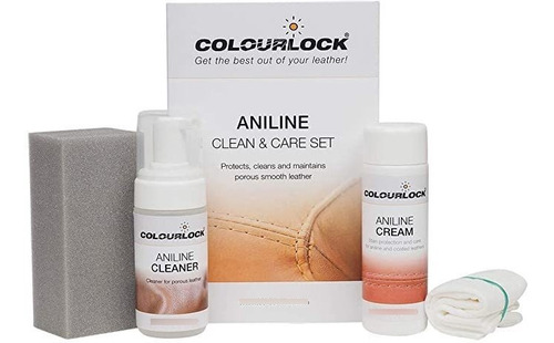 Colourlock Anilina Piel Limpieza Y Cuidado Kit Para Proteger