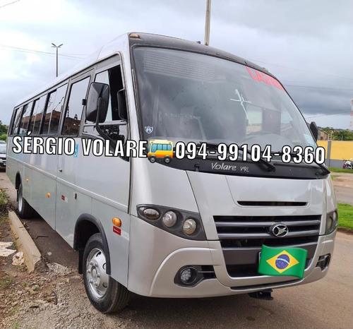 Micro Ônibus Volare V9l Executivo Cor Prata 2017