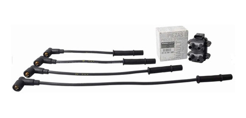 Kit Bobina Y Cable Renault Symbol 1.6 8v Original