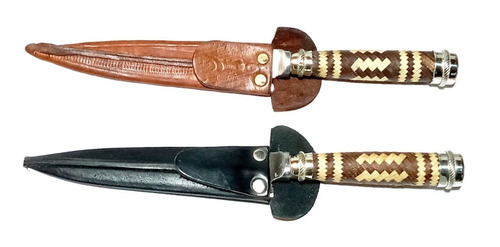 Cuchillo Inoxidable Cabo Con Alpaca Ytiento 14 Cm Hoja Vaina
