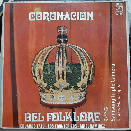 Vinilo Coronacion Del Folklore Falu Ramirez Fronterizos F4