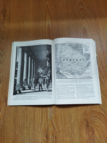 1948 Nota Sobre Uruguay C/ Fotos Revista National Geographic
