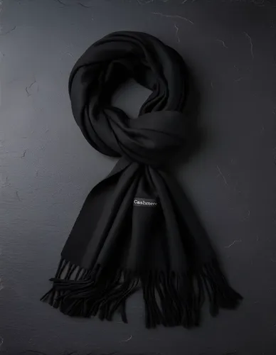 Cachecol Masculino Feminino Flanelado Inverno Macio Básico Preto Liso 170