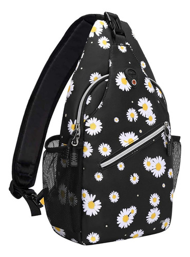 Mosiso Mochila Sling, Mochila De Viaje Senderismo Daisy Rope