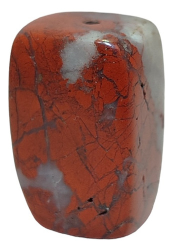 Jaspe Rojo Perforado Piedra 100% Natural 36 Quilate $ 25.000