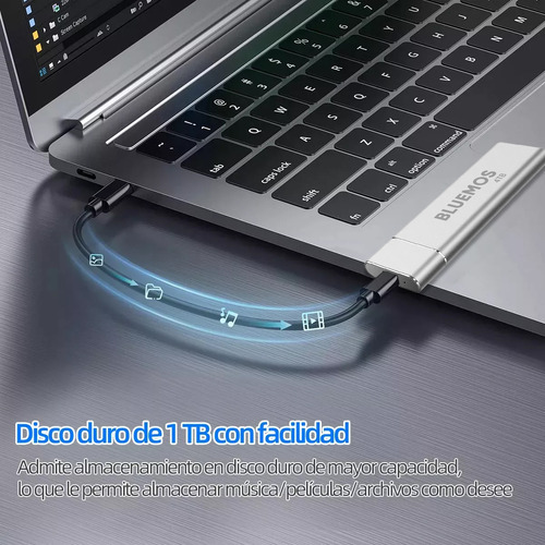 Disco Duro Externo Portátil Ultravelocidad Ssd M De 4 Tb Hard Disk