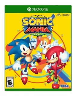 Sonic Mania Plus Sonic Mania Standard Edition SEGA Xbox One Físico