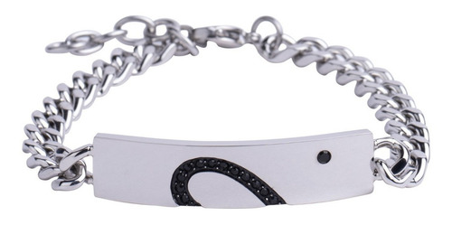 Pulseras Parejas Novios Tipo Esclava Navidad Luckyly Diámetro 10 cm