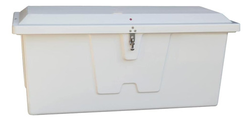 Stow 'n Go Caja De Muelle De Fibra De Vidrio Pequeña, Blanca